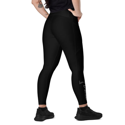 Ladies Dancer Leggings with pockets