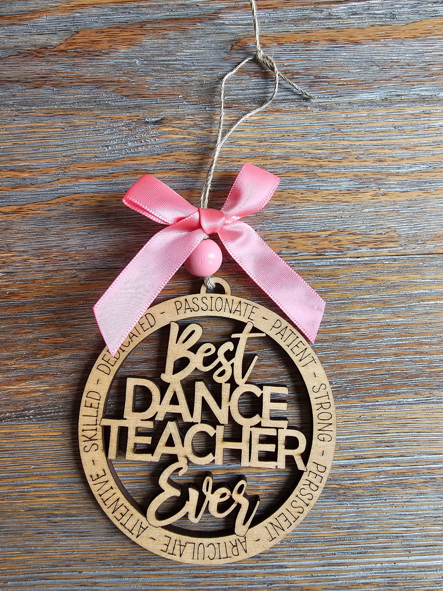 Best Dance Teacher Ever Ornament