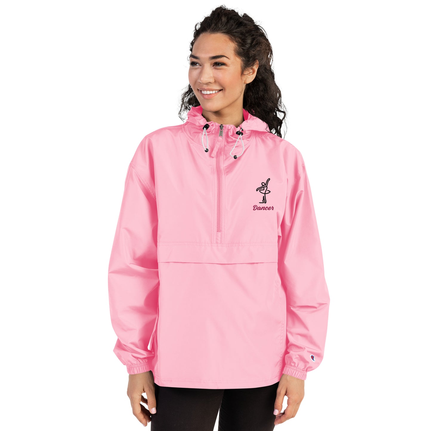 Adult Dancer Embroidered Champion Packable Jacket