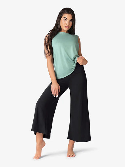 Ladies Wide Leg Butter-Soft Lounge Pant