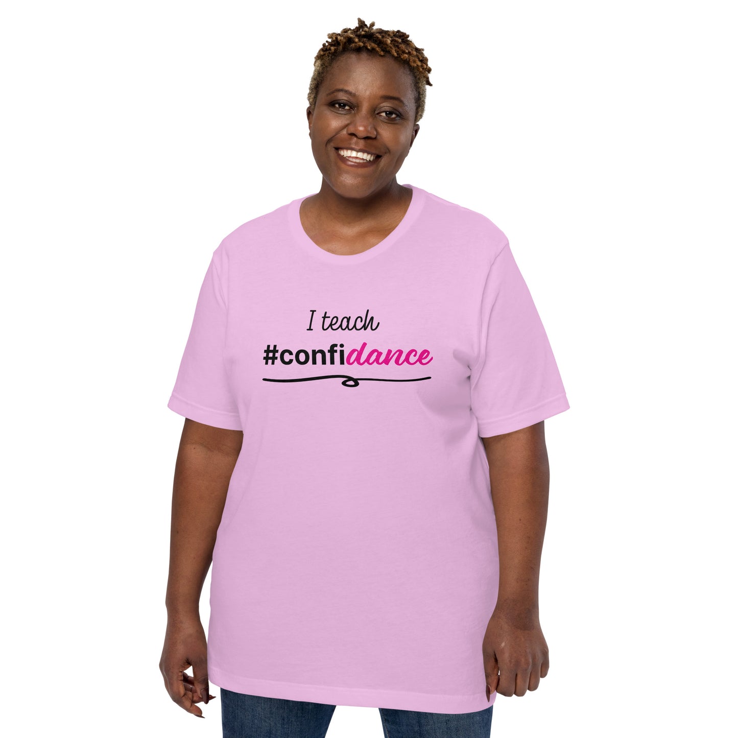 Adult I Teach #ConfiDance T-shirt