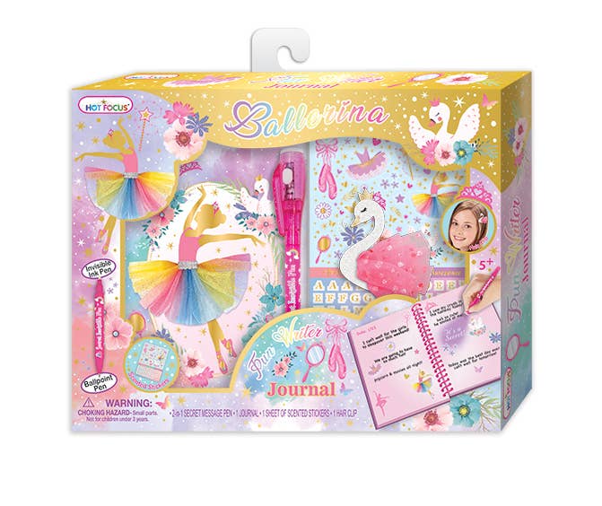 Ballerina Beauties Journal Gift Set